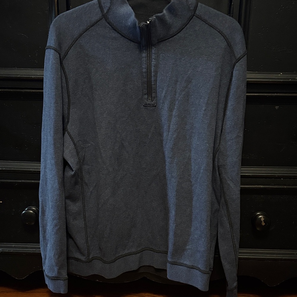 Tommy Bahama Reversible Quarter-Zip Sweatshirt